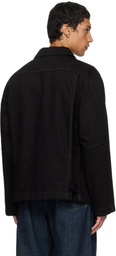 LEMAIRE Black Boxy Denim Jacket