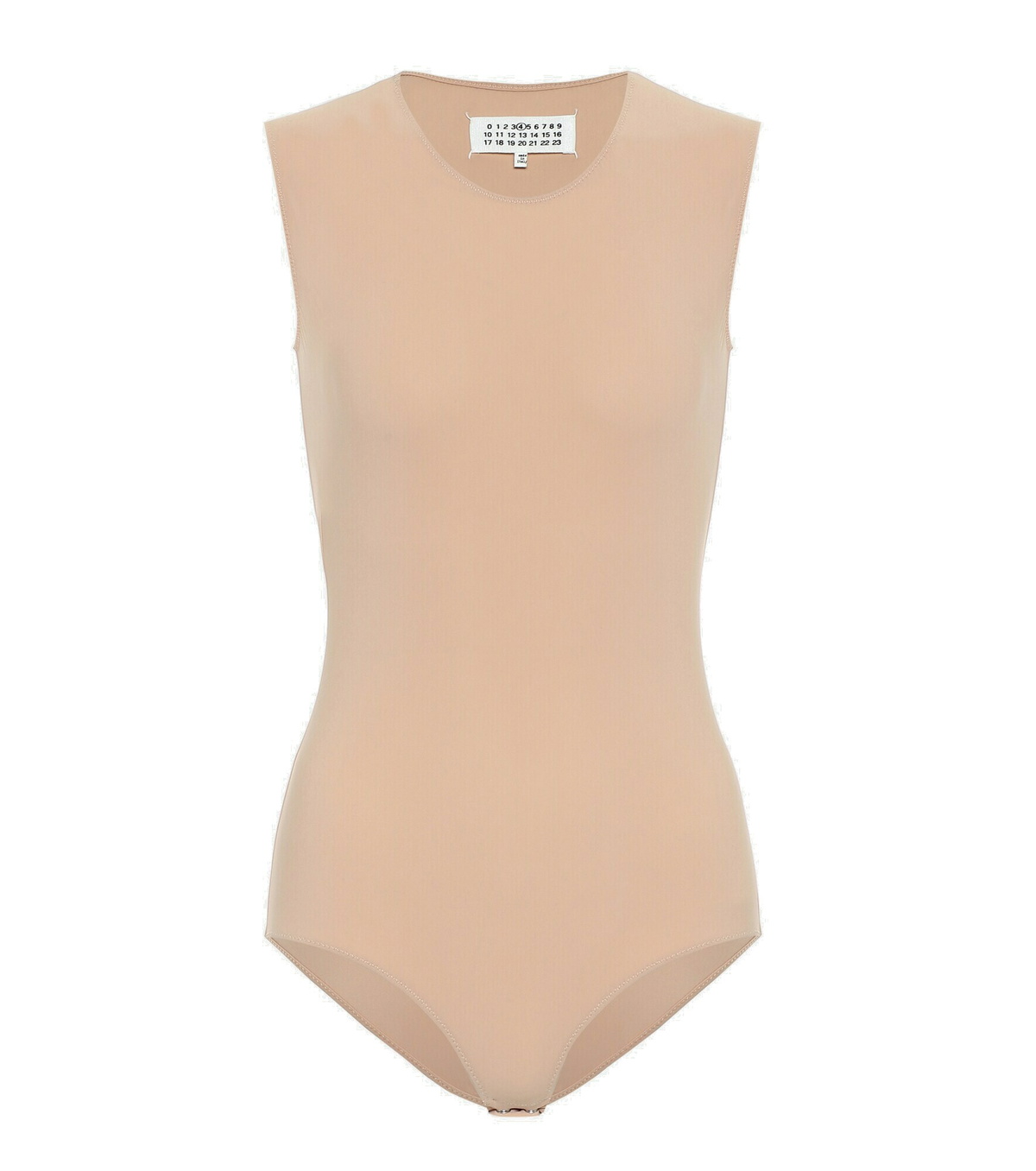 Maison Margiela - Sleeveless stretch-jersey bodysuit Maison