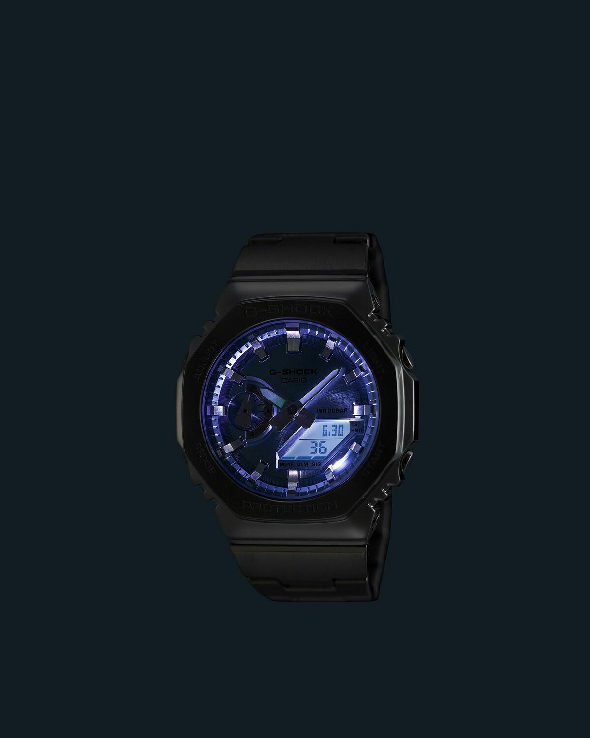 G Shock Gm 2110 D 2 Aer Silver Watches
