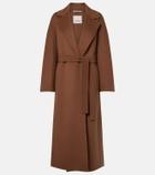 'S Max Mara Virgin wool wrap coat