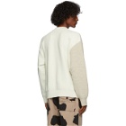 Ambush Off-White Overlap Sweater