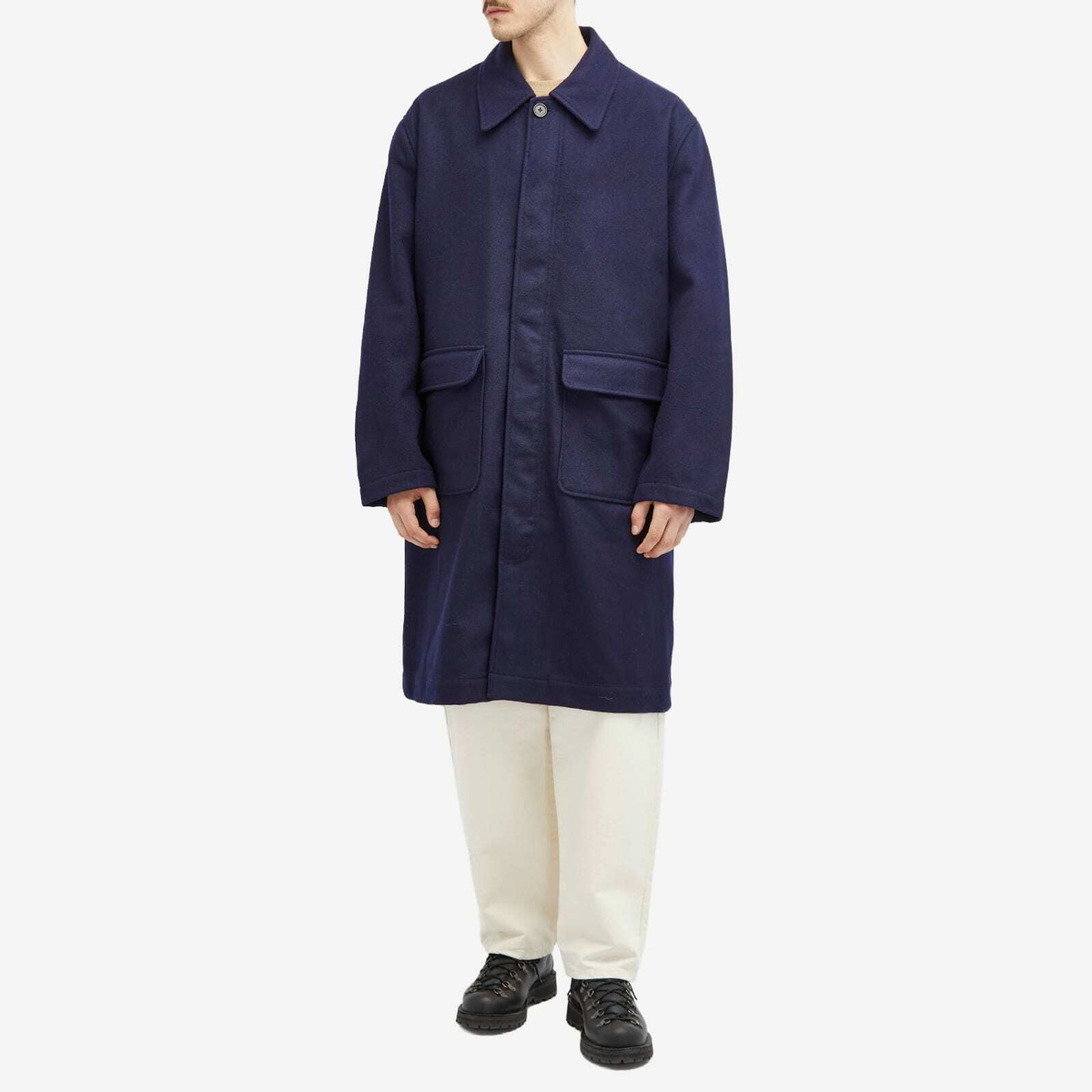 call 2021aw over melton coat navy