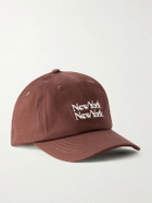 Corridor - NY NY Embroidered Cotton-Twill Baseball Cap