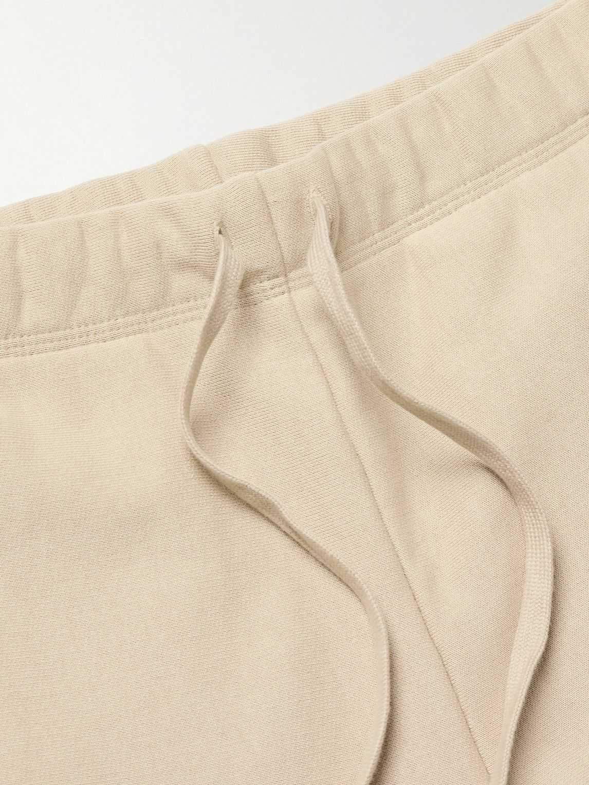 Carhartt WIP - American Script Tapered Cotton-Blend Jersey Sweatpants - Neutrals
