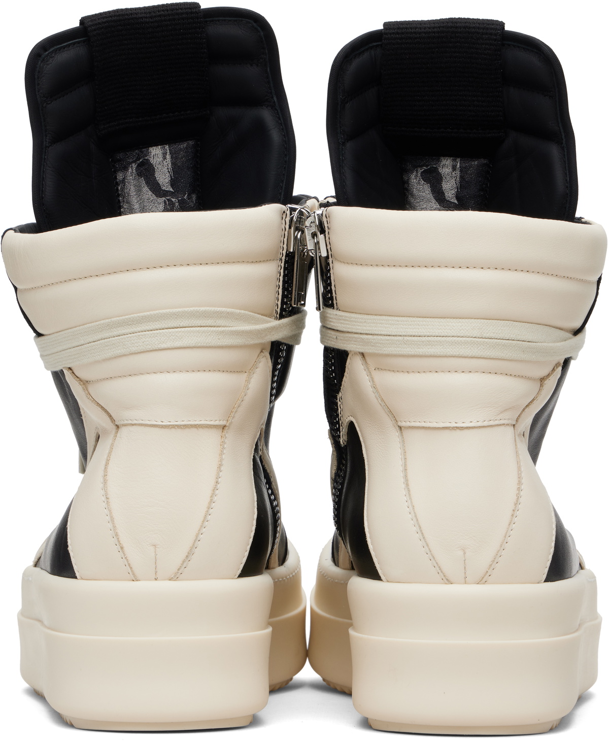 Rick Owens Black Temple Mega Bumper Geobasket Sneakers Rick Owens
