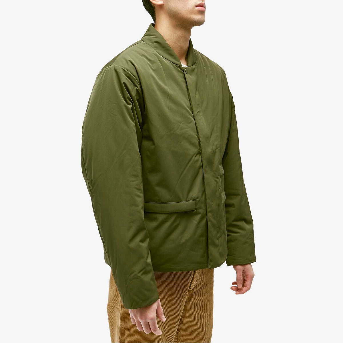 Norse Projects Men's Ryan Military Bomber Jacket in Army Green