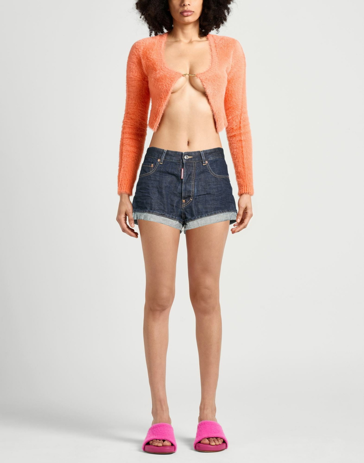 Dsquared2 Womens Denim shorts in Blue