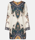 Veronica Beard Cromwell floral minidress