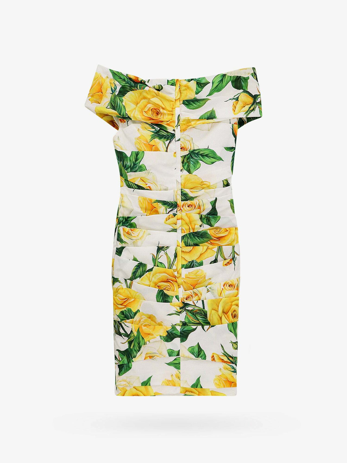Dolce & Gabbana Dress Yellow Womens Dolce & Gabbana