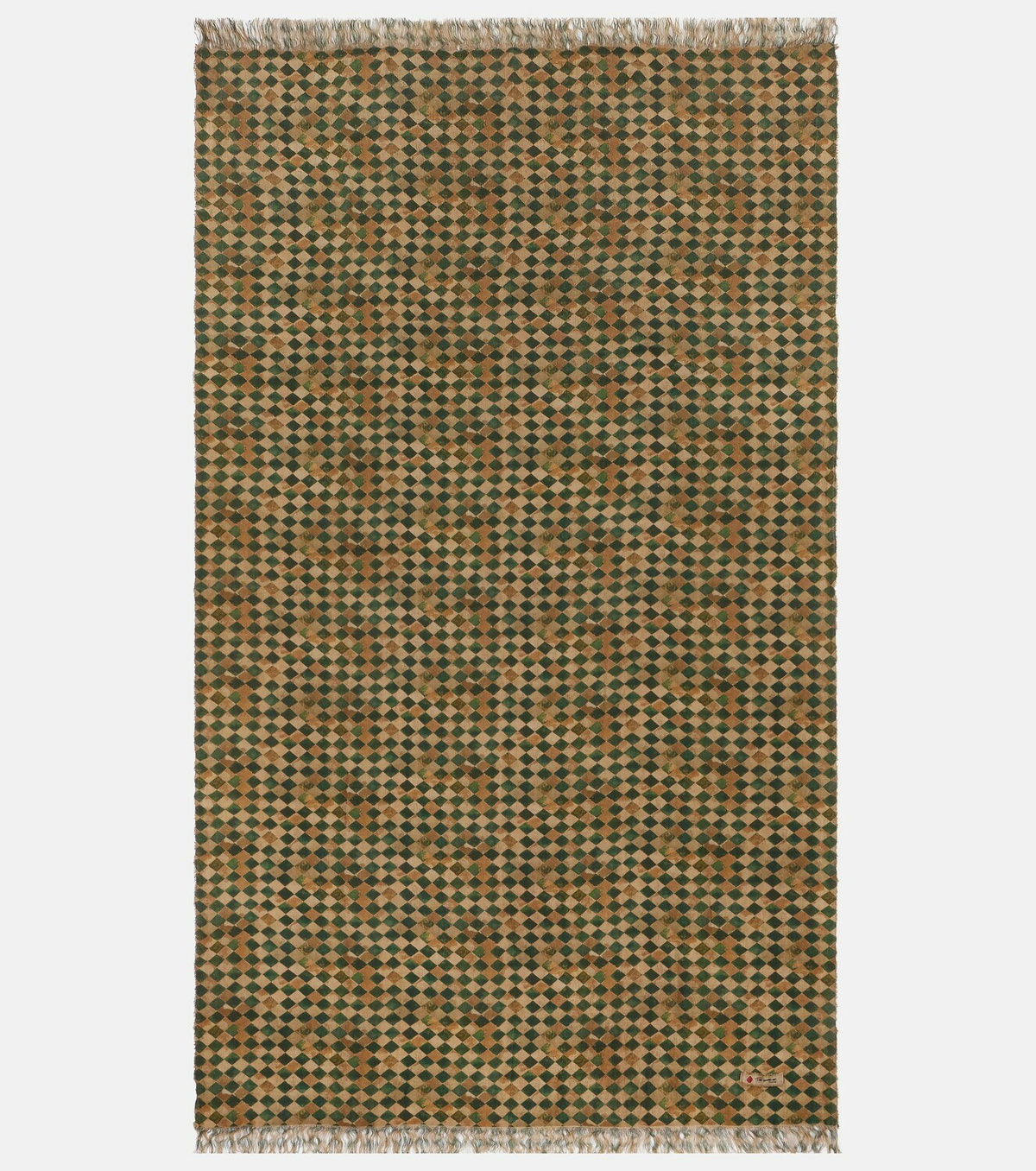 The House of Lyria Tormento checked linen tablecloth