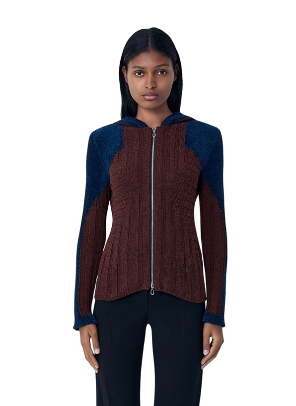 Photo: Kiko Kostadinov Quimby Knitted Hooded Sweater