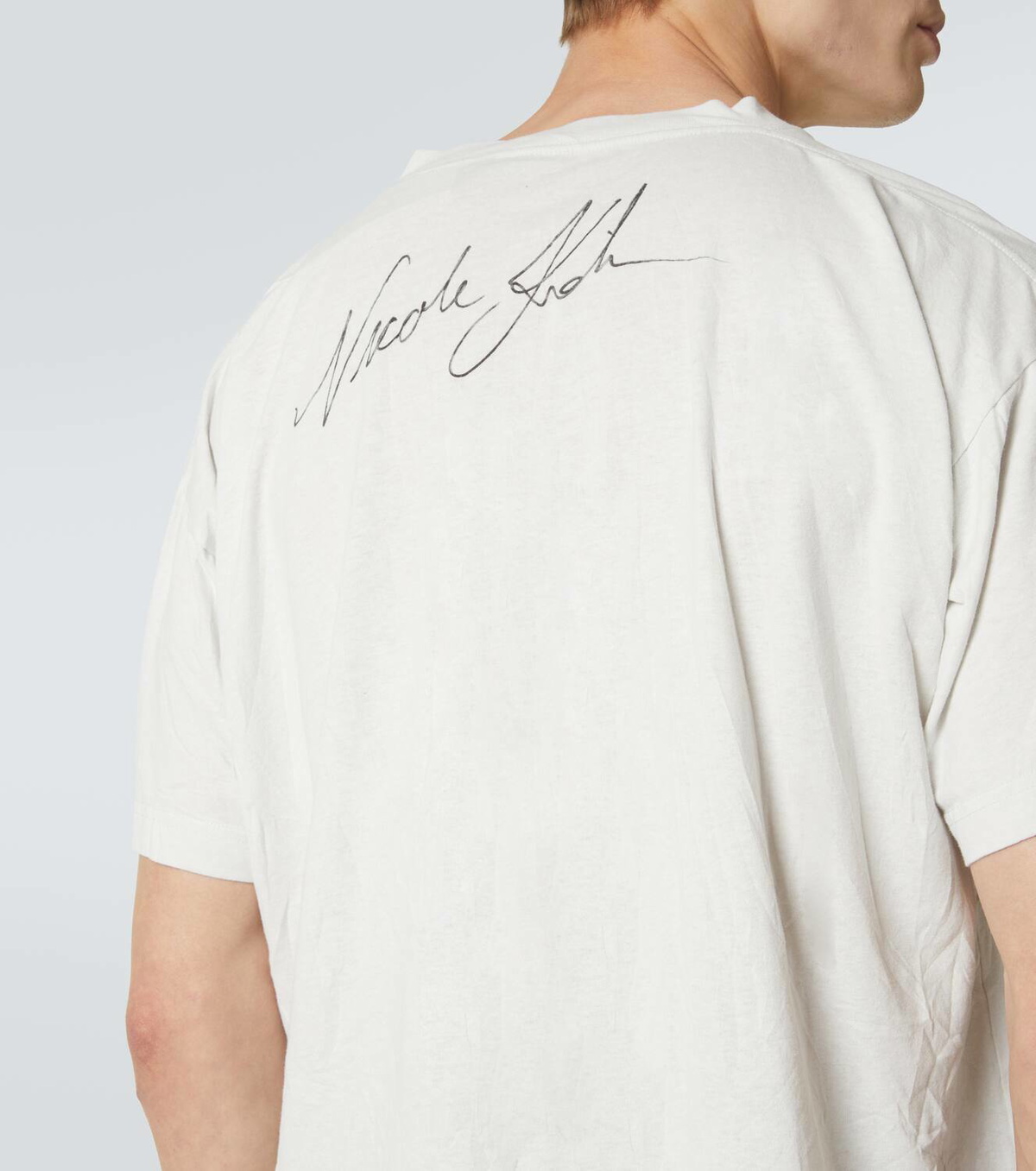 Balenciaga Nicole cotton jersey T-shirt Balenciaga