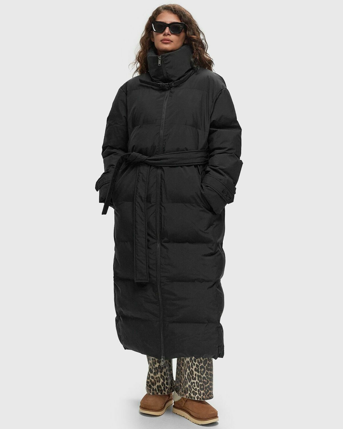 Gestuz Pinaragz Long Puffer Black Down & Puffer Jackets
