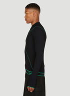 Techno Skin Sweater in Black