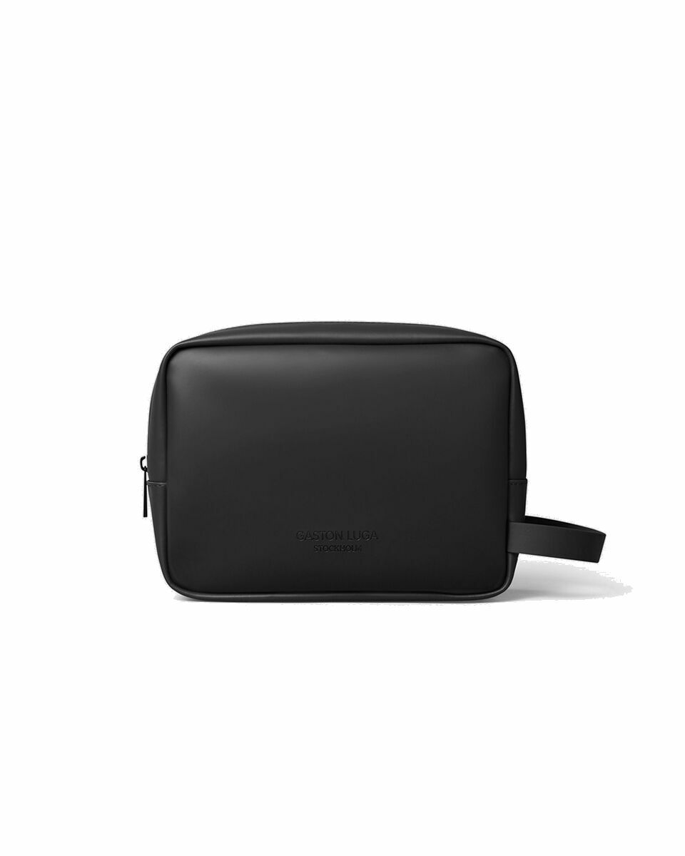 Photo: Gaston Luga Spläsh Toiletry Bag Black - Mens - Toiletry Bags