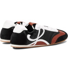 Loewe - Leather and Suede-Trimmed Nylon Sneakers - Black