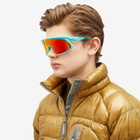 Oakley RSLV Sunglasses in Matte Celeste/Prizm Ruby 