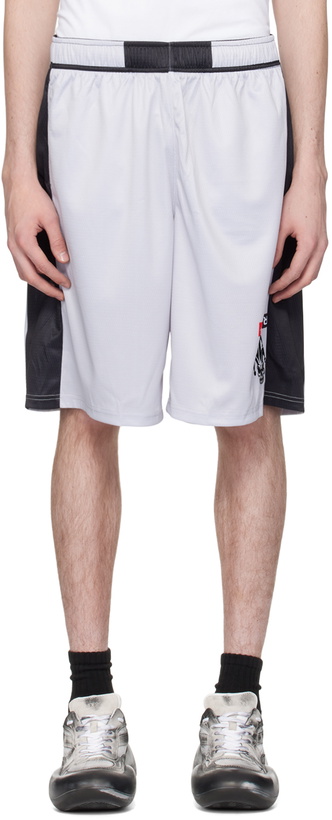 Photo: Raga Malak Grey Court Side Shorts