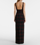 Emilia Wickstead Micheline checked maxi dress