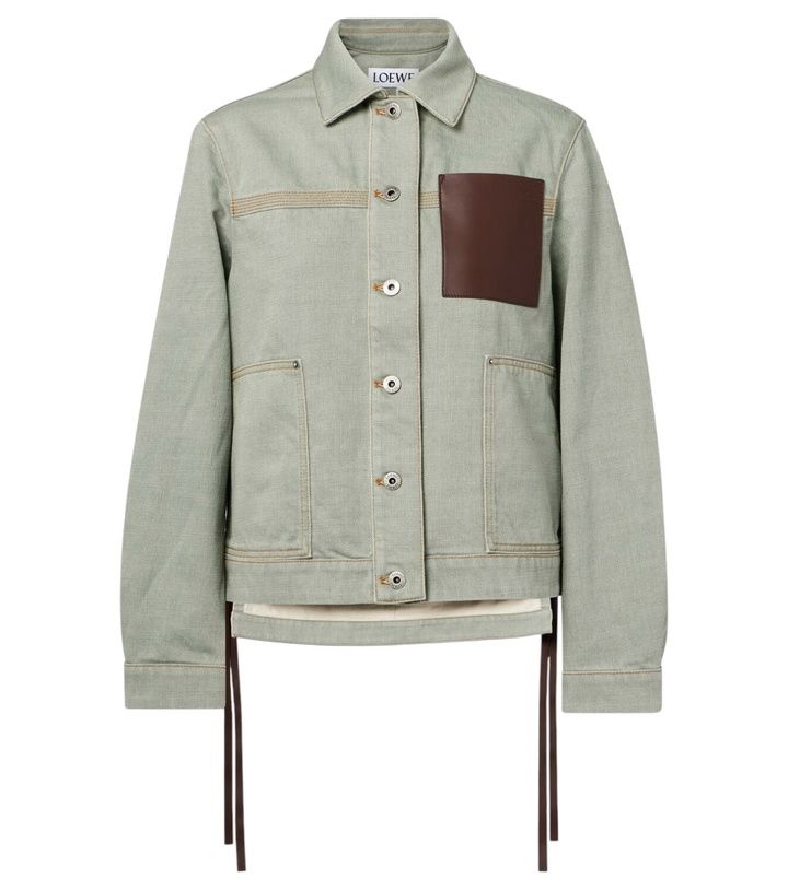 Photo: Loewe Denim jacket
