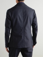 Oliver Spencer - Solms Textured-Cotton Blazer - Blue