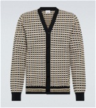Burberry Checked cotton-blend cardigan