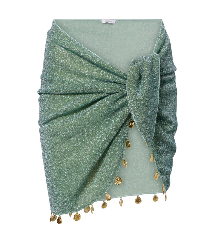 Photo: Oséree Lumière embellished beach cover-up