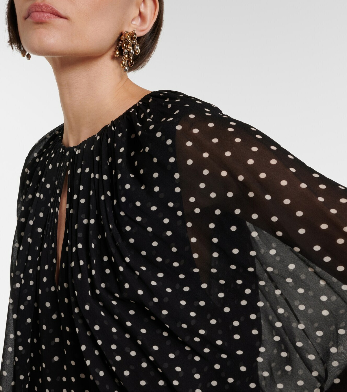 Dorothee Schumacher Dancing Dots polka-dot maxi dress