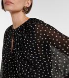 Dorothee Schumacher Dancing Dots polka-dot maxi dress