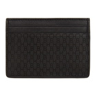 Boss Black Crosstown Card Holder