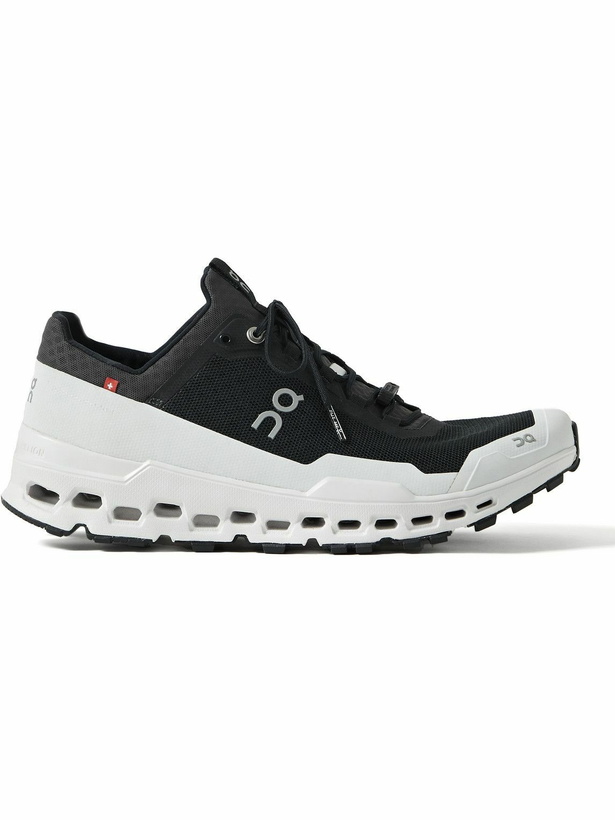 Photo: ON - Cloudultra Rubber-Trimmed Mesh Trail Running Sneakers - Black