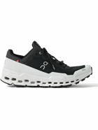 ON - Cloudultra Rubber-Trimmed Mesh Trail Running Sneakers - Black