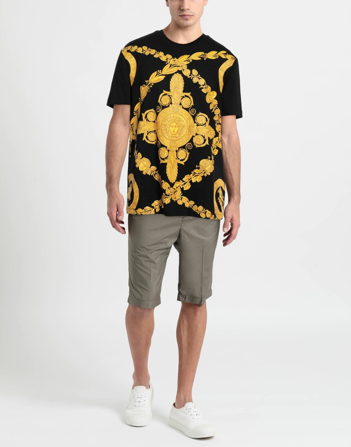 Versace Mens T-shirt in Black