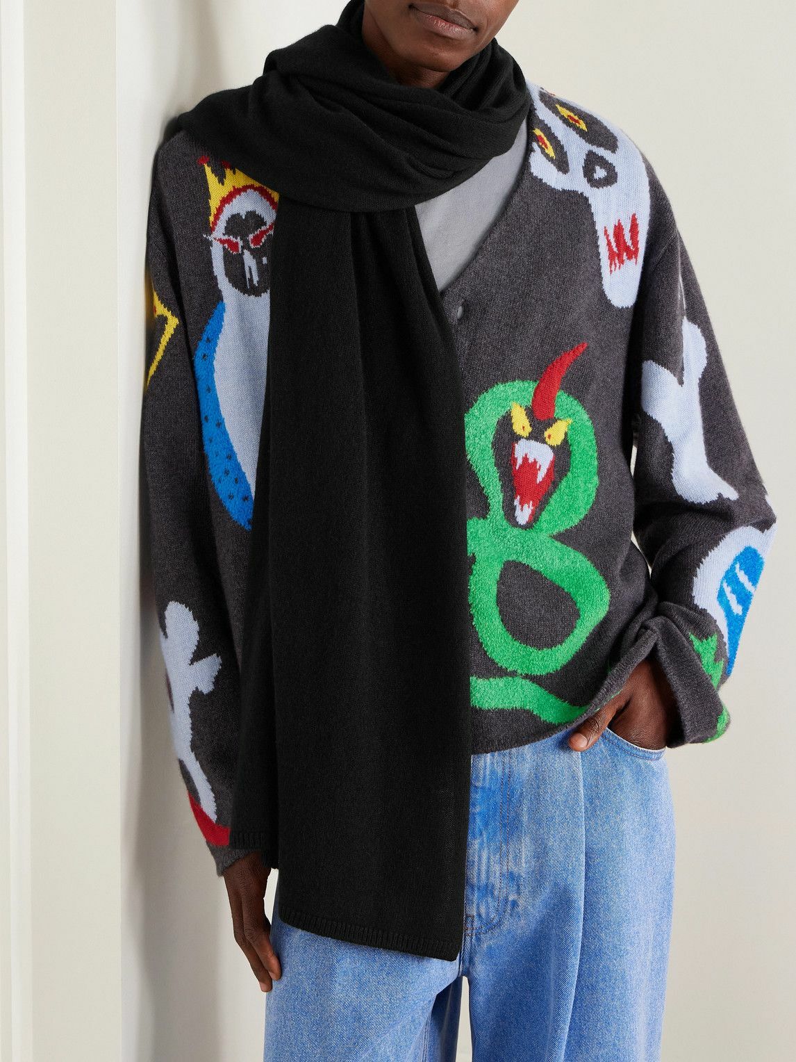 The Elder Statesman - Tranquility Travel Cashmere Scarf