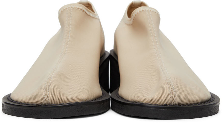 OSOI Beige Mesh Tobee Loafers