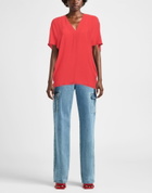 Semicouture Womens Top in Tomato red