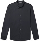 James Perse - Garment-Dyed Cotton Shirt - Storm blue