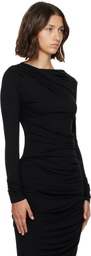 Entire Studios Black Drape Top
