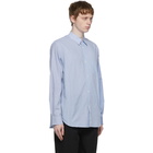 Comme des Garcons Homme Blue Check and Stripe Mix Shirt