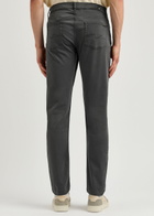 7 For All Mankind Slimmy Luxe Performace+ Tapered Stretch-cotton Chinos Grey