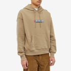 ICECREAM Men's IC Skateboards Embroidered Hoodie in Brown