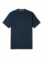 Dunhill - Cotton and Silk-Blend Jersey T-Shirt - Blue