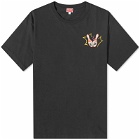 Kenzo Paris Men's Bowling Team Oversize T-Shirt in Black