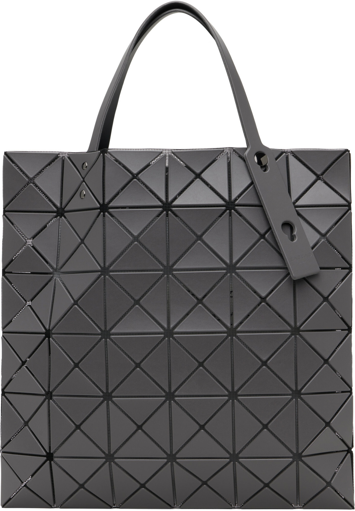 BAO BAO ISSEY MIYAKE Gray Lucent Matte Tote