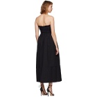 Brock Collection Black Silk Saura Vichy Dress
