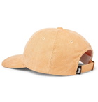 Stüssy - Logo-Embroidered Corduroy Baseball Cap - Orange