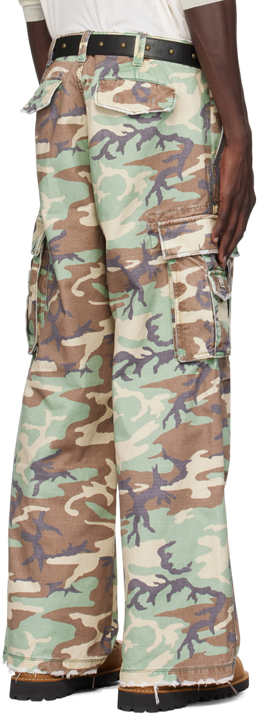 ERL Green Camo Cargo Pants ERL