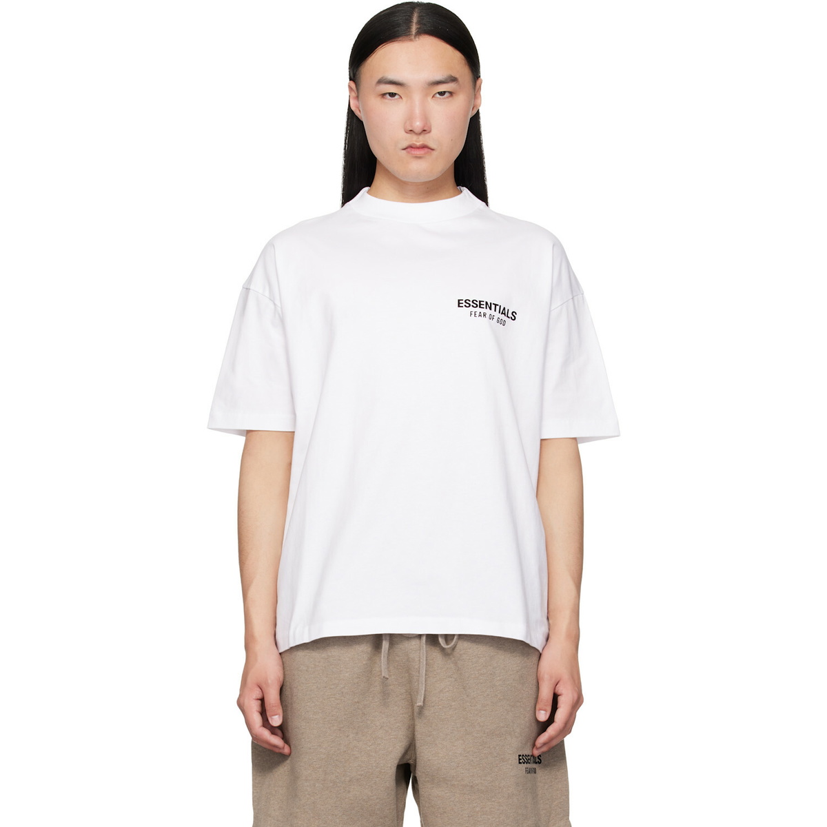 Fear of God ESSENTIALS White Classic T-shirt