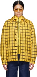 Marni Yellow Check Jacket