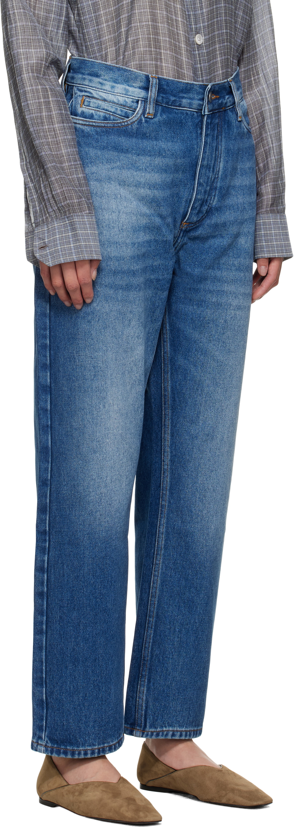 Studio Nicholson Blue Ruthe Jeans